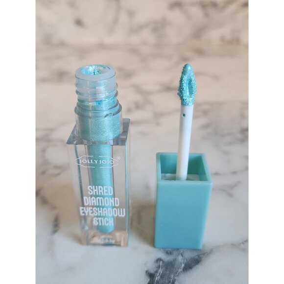 Jolly Jojo Shred Diamond Eyeshadow Stick 02 Long-Lasting Shimmery Cream Blue - Picture 4 of 4
